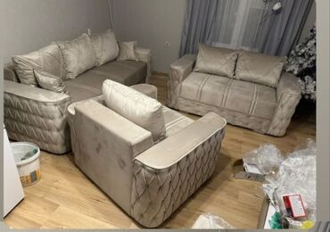 kreveti krusevac: Three-seat sofas, color - Beige, New