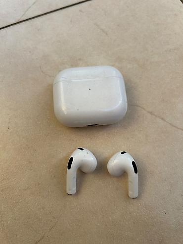 Qulaqcıqlar: İşlənmiş Simsiz (Bluetooth) Qulaqcıqlar, Apple, rəng - Ağ — 3
