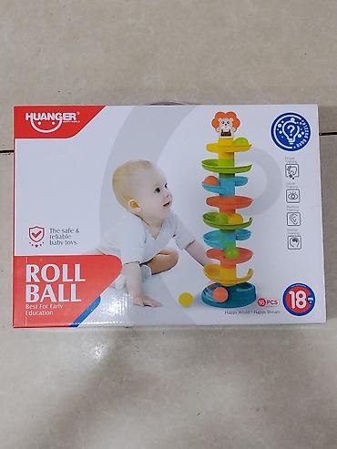 Игрушка HUANGER Roll Ball — развивающая башня-горка для шариков