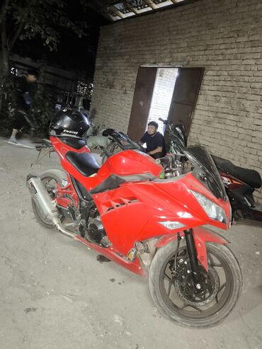 авто в рассрочку бишкек инстаграм: Спортбайк Kawasaki, 400 куб. см, Бензин, Взрослый, Б/у