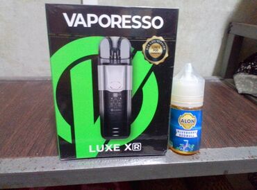 Qəlyan, vayp və aksesuarları: Təzə 👉Bağli Salafan Qutuda, +30ml.Yağ Hədiyyə-Vaporesso Luxe XR -