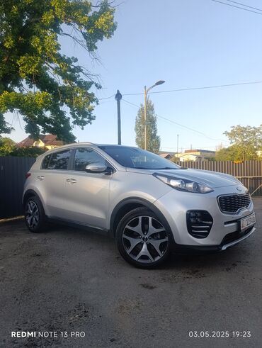Kia: Kia Sportage: 2016 г., 2 л, Автомат, Дизель, Кроссовер