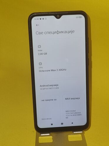 Xiaomi: Xiaomi Redmi 9C, 32 GB, bоја - Tamnoplava, Otisak prsta, Dual SIM — 4