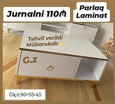 Digər mebel: *Jurnalni - 110Azn* ▫️Parlaq Laminat ✔️Rəng seçimi sərbəst — 1