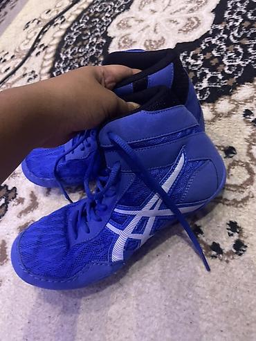 асикс крос: Кроссовки (борцовки) ASICS, синие Размер обуви 39 - Тип: спортивная — 2