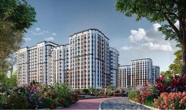 купить квартиру в рассрочку от хозяина: 1 бөлмө, 49 кв. м, Элитка, 3 кабат, ПСО (өзү оңдоп түзөтүп бүтүү үчүн)