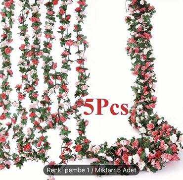 Süni güllər: 🌹 Green Line Dekorativ Salama Güllər – Zəriflik və Zövqün Simvolu! ✨ — 18