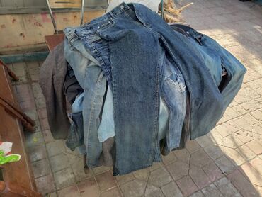 qaqa şalvarı: Классические Мужские брюки, Zara, L (EU 40), цвет - Синий