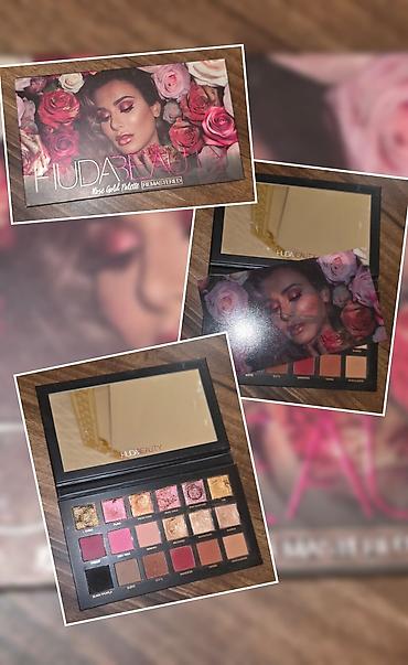 uz lekeleri ucun maska: Göz kölgələri Huda Beauty İşlənmiş — 1