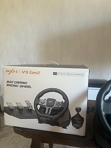 Video oyunlar üçün aksesuarlar: PXN V9 Gen2 – 900° Gaming Racing Wheel dəst Neleri destekleyir pc ps3 — 3