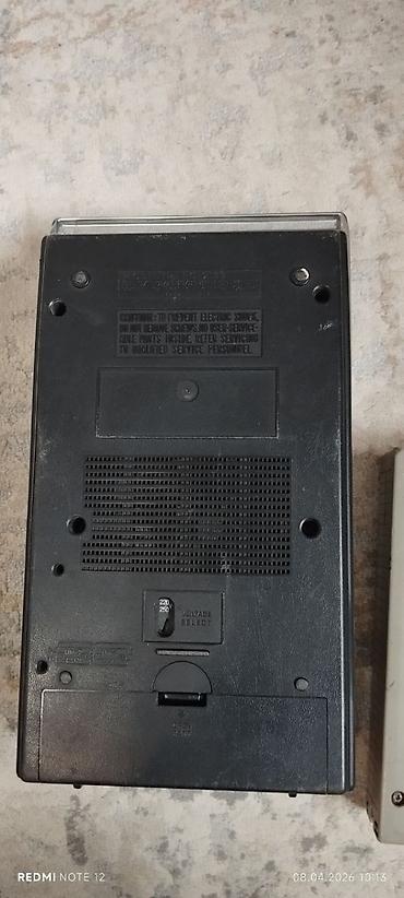 аудио касета: Винтажный раритетный Кассетный магнитофон National PANASONIC RQ-2133 — 9