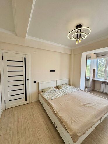 манас квартиры: 1 комната, 30 м², Элитка, 3 этаж, Дизайнерский ремонт