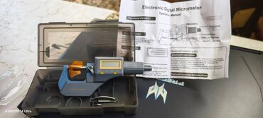 Digər texniki əl alətləri: Elektron mikrometr. Ölçmə imkanı :00-25 mm Tamamilə yenidir, istifadə — 8