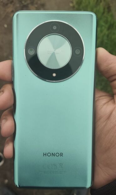 telefonlar satışı: Honor X9b, 256 GB, rəng - Yaşıl, Kredit, Barmaq izi