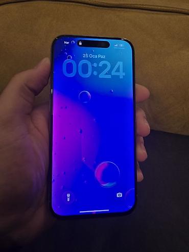 Apple iPhone: IPhone 15 Pro, 128 GB, Gümüşü, Face ID — 7