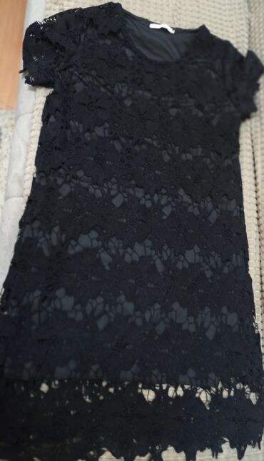 kako skratiti bretele na haljini: XL (EU 42), bоја - Crna, Kratkih rukava