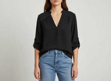 bluzki nietoperz plus size: Жіноча блуза, розмір M