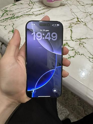 apple studio: IPhone 16 Pro, Б/у, 256 ГБ, Black Titanium, Защитное стекло, Чехол, 89 % — 2