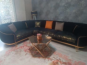 Künc divan, İşlənmiş, Açılmayan, Bazasız