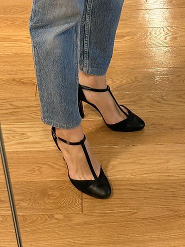 Sandale: Escada Sport Original Koza I saten Odlicne I preudobne Ocuvane — 3