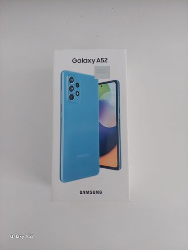 samsung firmasi: Samsung Galaxy A52, 256 ГБ, цвет - Голубой, Две SIM карты, Face ID, Отпечаток пальца