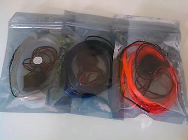 vojni sator: Opticko vlakno traka za enterijer auta. Led traka opticko vlakno za — 4