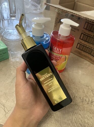 арабская парфюмерия: Парфюмированный гель для душа SHEYKHA Dubai Perfume Pheromon с