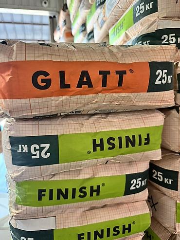 шпакловка: Шпаклевка GLATT FINISH, 25 кг - Тип: финишная шпаклевка для — 1