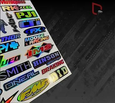 Tuning oprema: Hologramske nalepnice sponzori did thor michelin - 2453 📌 opis — 8