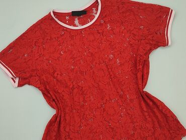 bluzki czerwona hiszpanki: Блуза жіноча, L, стан - Дуже гарний