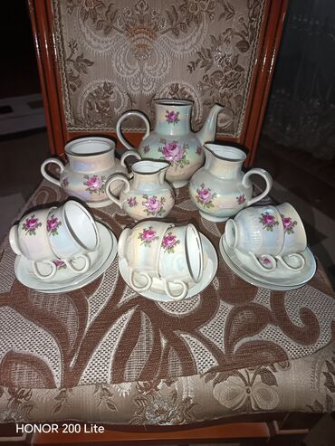Çay dəstləri və servizlər: Çay dəsti, Farfor, SSRİ — 6