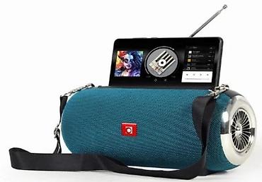 mini bar za pice: Bluetooth prenosni zvučnik sa FM radiom i držačem za telefon/tablet - — 4