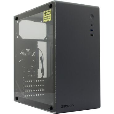 корпус deepcool: ПК корпусу, Жаңы, DeepCool, Micro-ATX, түсү - Кара