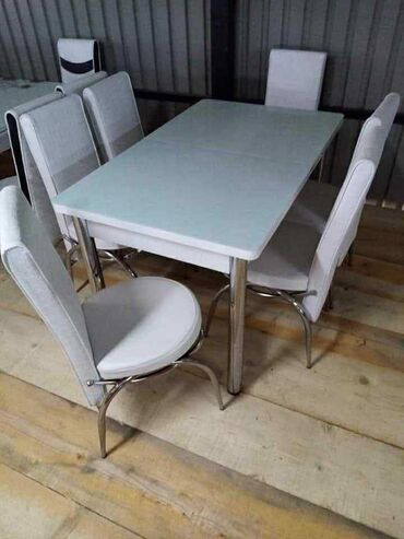 Setovi stolova i stolica: STO I 6 STOLICA 250e Roba iz uvoza. Atraktivni dezeni. Stolovi su od — 4