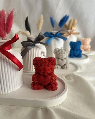 Fiqurlar: Fiqur, Gips, rəng - Ağ — 8