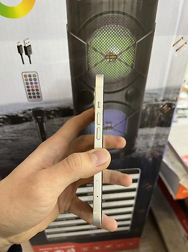 Apple iPhone: IPhone 13, Б/у, 128 ГБ, Белый, Защитное стекло, Чехол, Кабель, 76 % — 6