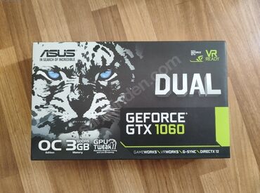 Videokartlar: Videokart Asus GeForce GTX 1060, < 4 GB, Yeni