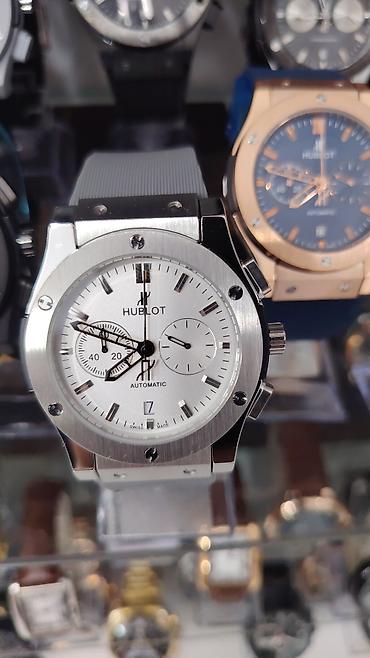 Aksesuarlar: Hublot tərzində avtomatik kişi qol saatları - Korpus: Qara və ya — 8