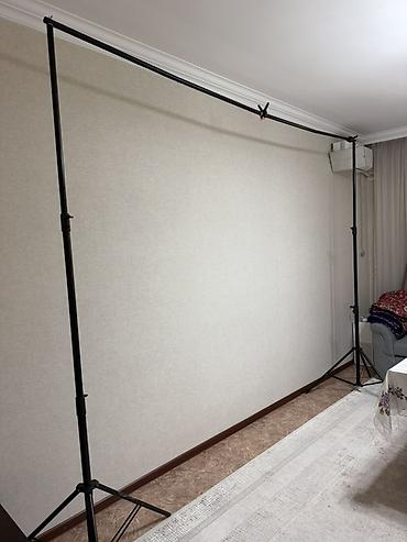 small rig: Комплект для фотостудии: стойки и поперечина для фонов - Две прочные — 1