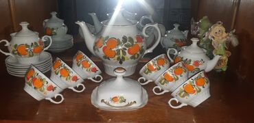 ariqladici cay: Çay dəsti, Farfor, 6 nəfərlik
