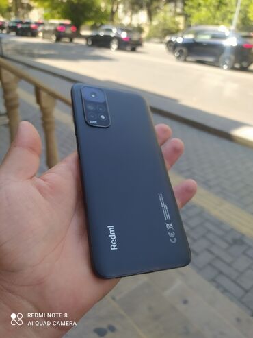 Redmi: Redmi Note 11, 64 GB, rəng - Qara, Zəmanət, Barmaq izi, İki sim kartlı