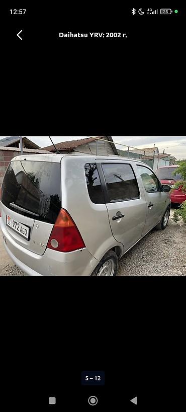 мотор морнинг: Daihatsu YRV: 2002 г., Автомат, Бензин, Минивэн — 7