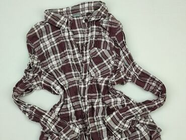 bordowe bluzki damskie: Koszula Damska, L, stan - Dobry