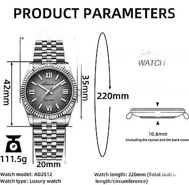 Ručni satovi: ADDIESDIVE AD2512 - 36mm - Zelena Potpuno nov unisex sat ADDIESDIVE — 2