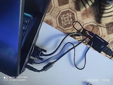 Digər kompüter aksesuarları: VGA to HDMI adapter kompüteri monitor ya da telefizora qoşmaq üçün dü — 3