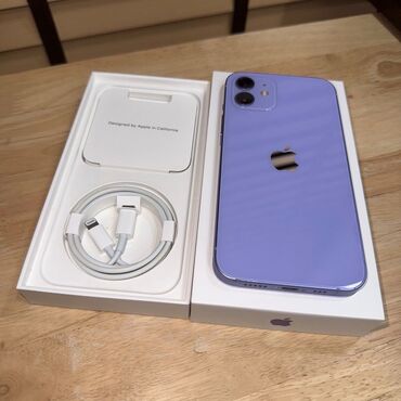 Apple iPhone: IPhone 12, 256 GB, Çəhrayı, Zəmanət, Face ID