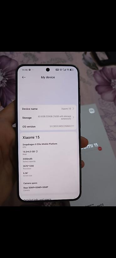 ксиаоми 15: Xiaomi, 15, Б/у, 512 ГБ, цвет - Черный, 1 SIM — 10