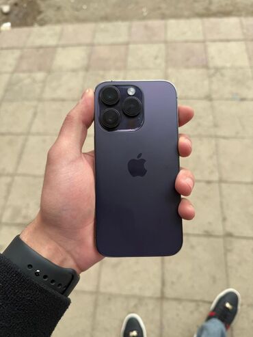 2 ci əl iphone 13: IPhone 14 Pro, 128 GB, Deep Purple, Simsiz şarj, Face ID