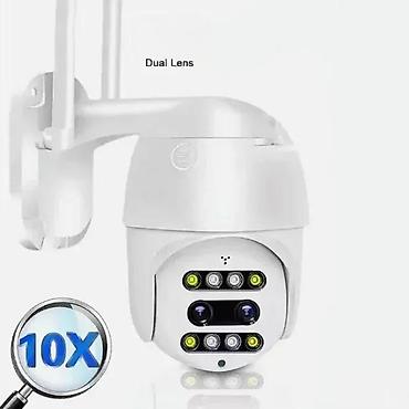 INTELIGENTNA WIFI KAMERA FULL HD IP ROTO 8 MPX 10XZOOM | ROTIRAJUCA