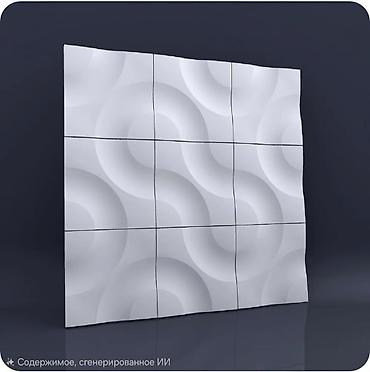 Панно: 3D стеновые панели для интерьера - Коллекция рельефных 3D-панелей — 27